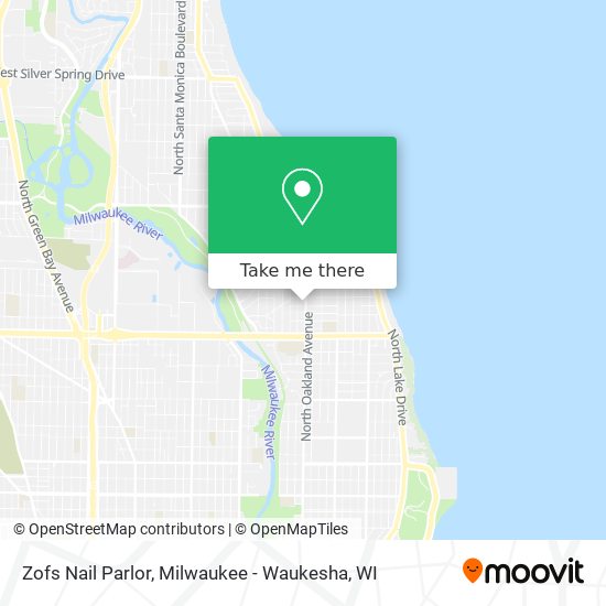 Zofs Nail Parlor map