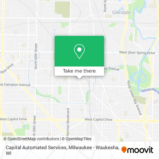 Capital Automated Services map