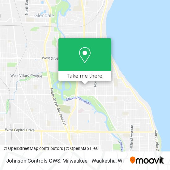 Johnson Controls GWS map