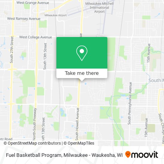 Mapa de Fuel Basketball Program