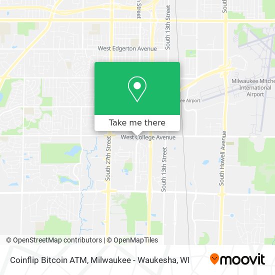 Coinflip Bitcoin ATM map