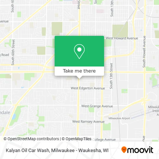 Kalyan Oil Car Wash map