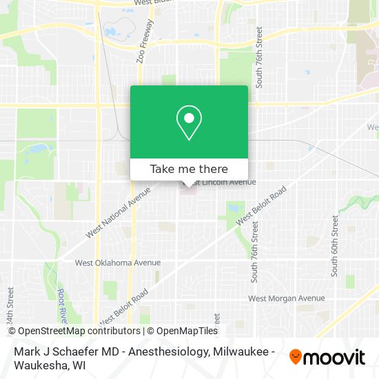 Mark J Schaefer MD - Anesthesiology map