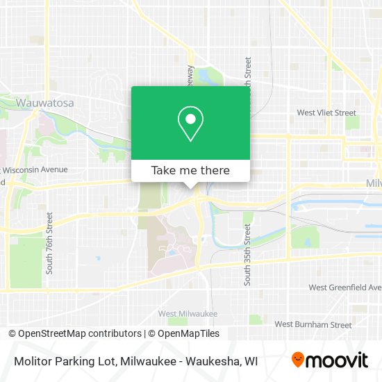Molitor Parking Lot map