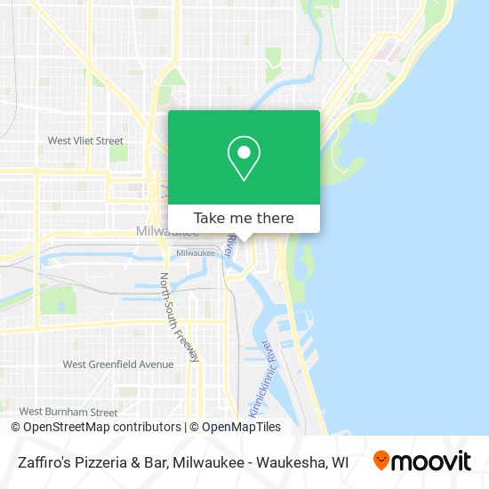 Mapa de Zaffiro's Pizzeria & Bar