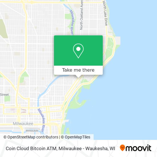 Mapa de Coin Cloud Bitcoin ATM