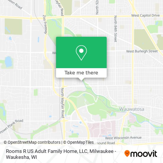 Mapa de Rooms R US Adult Family Home, LLC