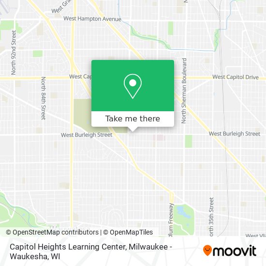 Mapa de Capitol Heights Learning Center