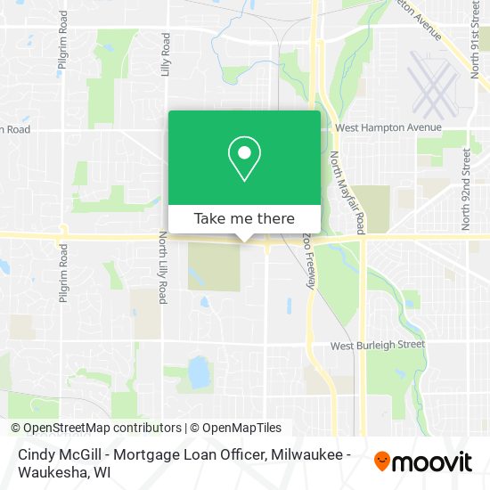 Mapa de Cindy McGill - Mortgage Loan Officer