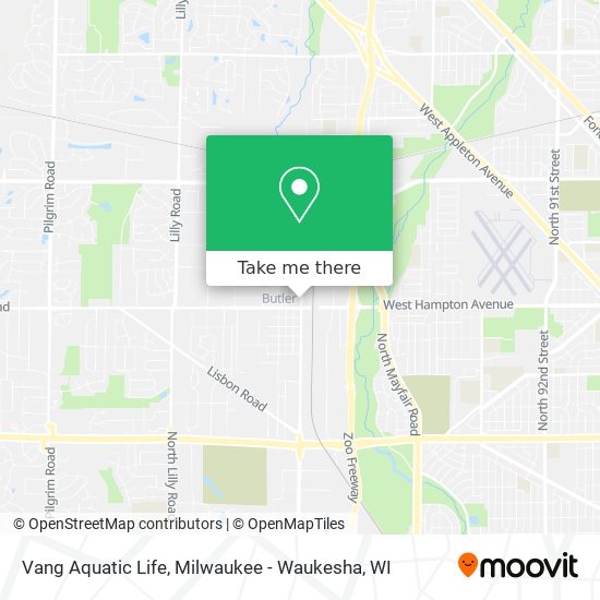 Vang Aquatic Life map