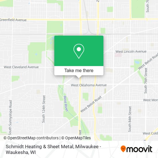 Mapa de Schmidt Heating & Sheet Metal