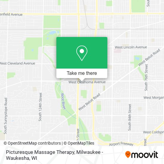 Mapa de Picturesque Massage Therapy