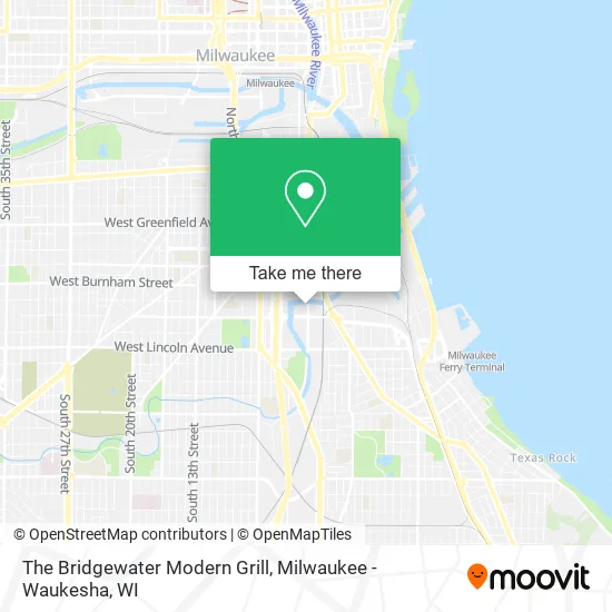 Mapa de The Bridgewater Modern Grill