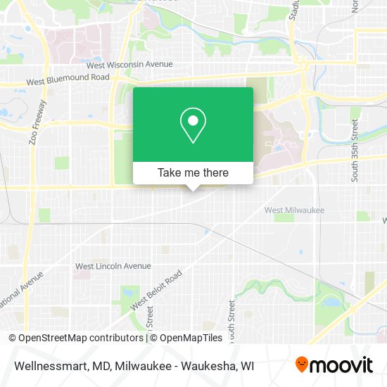 Wellnessmart, MD map