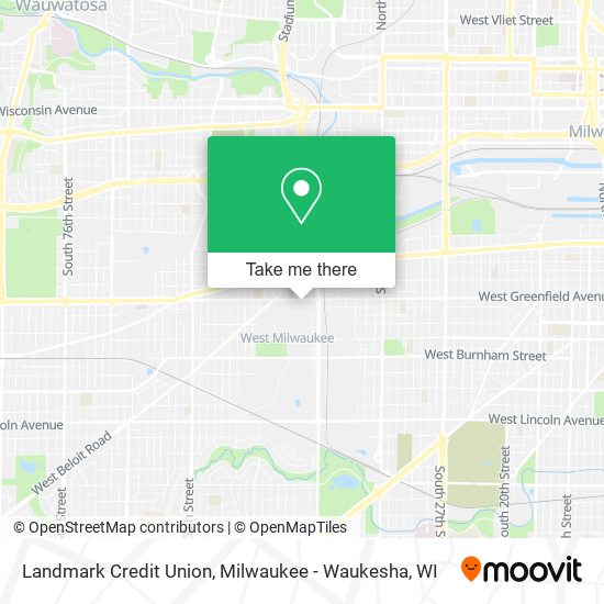 Landmark Credit Union map