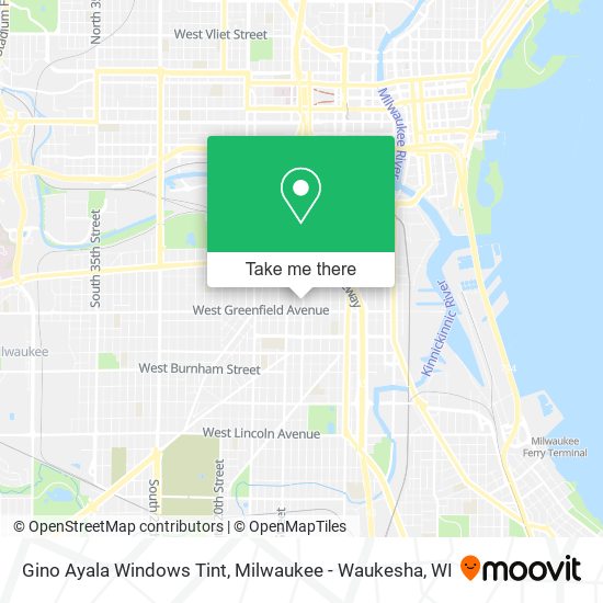 Mapa de Gino Ayala Windows Tint