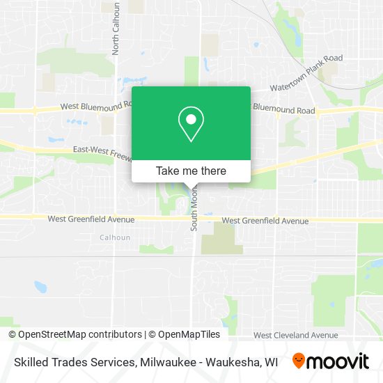 Skilled Trades Services map