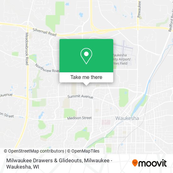 Mapa de Milwaukee Drawers & Glideouts