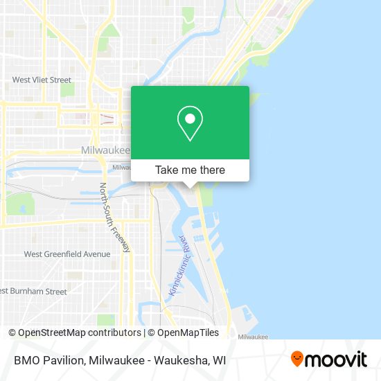 Mapa de BMO Pavilion