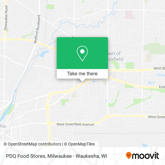 PDQ Food Stores map