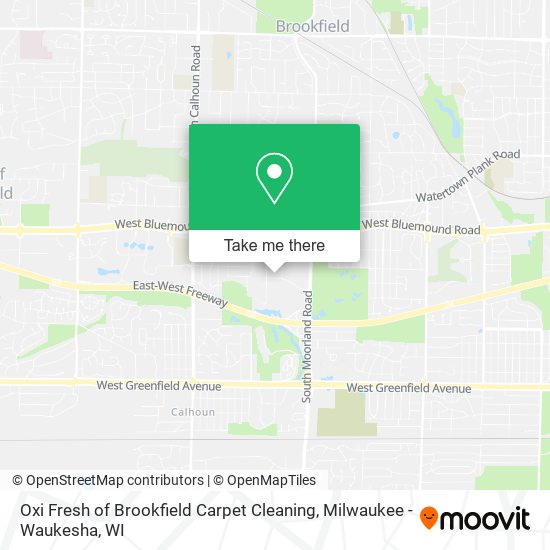 Mapa de Oxi Fresh of Brookfield Carpet Cleaning