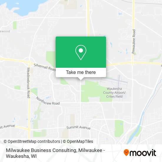 Milwaukee Business Consulting map