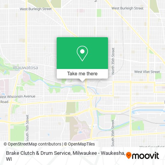 Mapa de Brake Clutch & Drum Service
