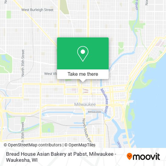 Mapa de Bread House Asian Bakery at Pabst