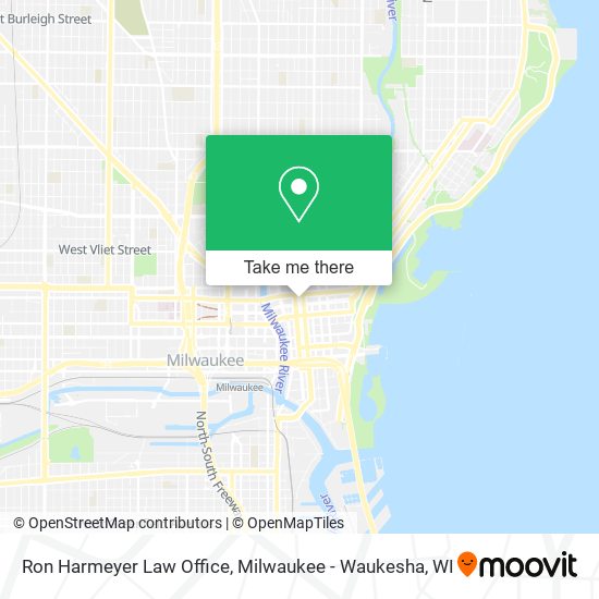 Ron Harmeyer Law Office map