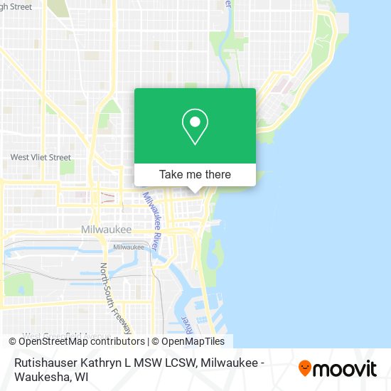 Rutishauser Kathryn L MSW LCSW map