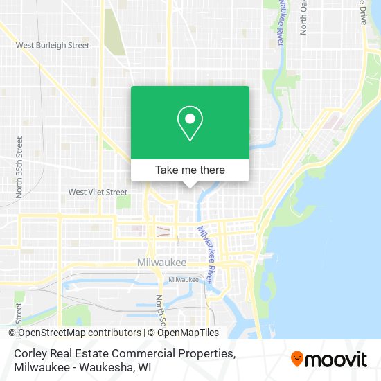 Mapa de Corley Real Estate Commercial Properties