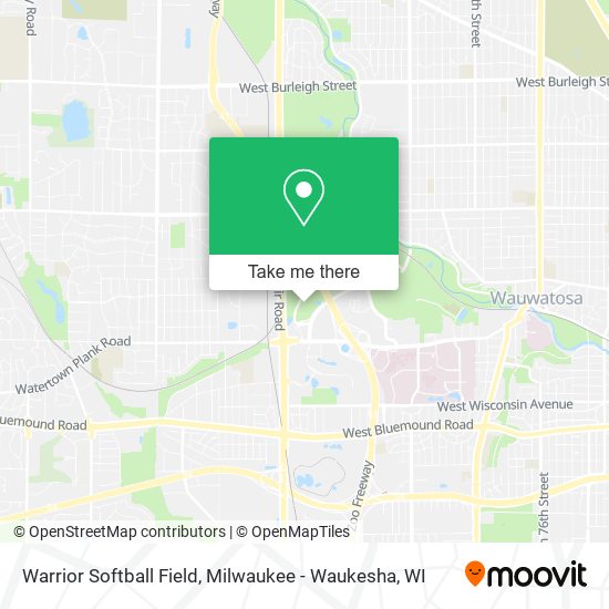 Mapa de Warrior Softball Field
