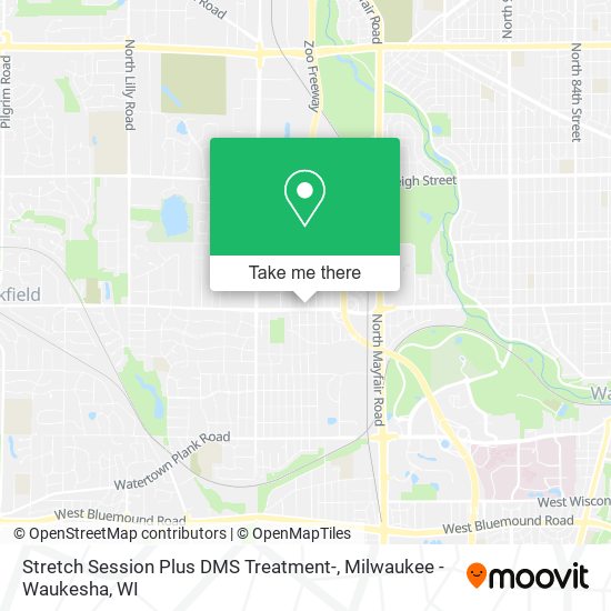 Mapa de Stretch Session Plus DMS Treatment-