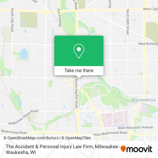 Mapa de The Accident & Personal Injury Law Firm