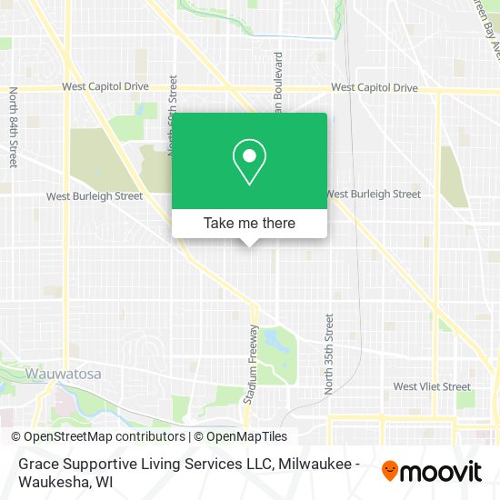 Mapa de Grace Supportive Living Services LLC