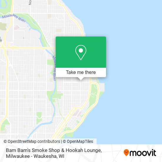 Mapa de Bam Bam's Smoke Shop & Hookah Lounge