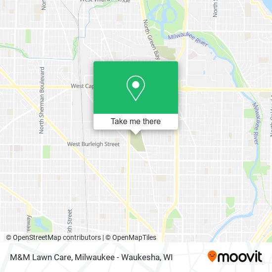 Mapa de M&M Lawn Care
