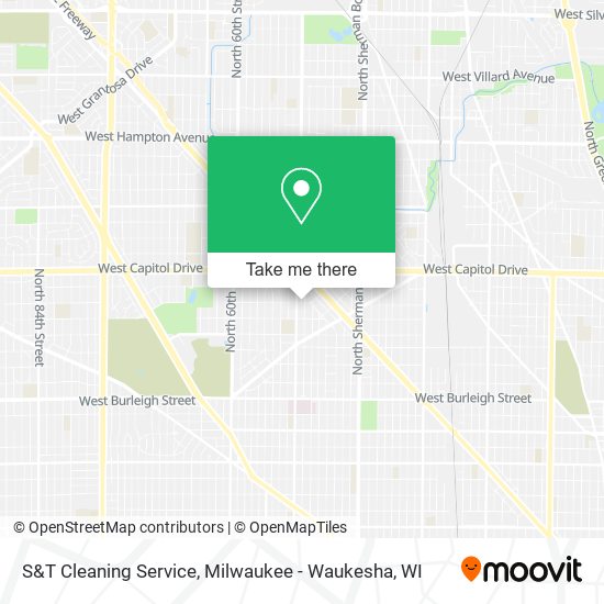 Mapa de S&T Cleaning Service
