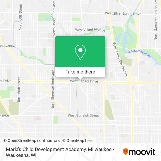 Mapa de Marla's Child Development Academy