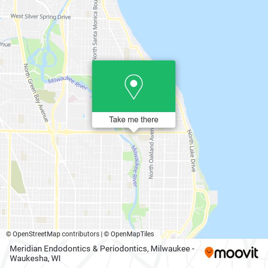 Meridian Endodontics & Periodontics map