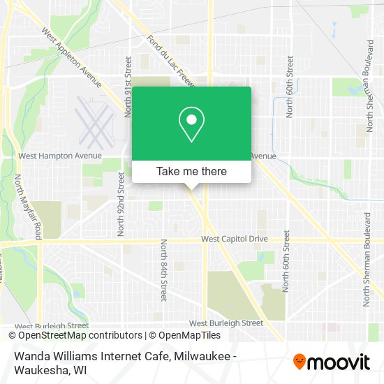 Mapa de Wanda Williams Internet Cafe