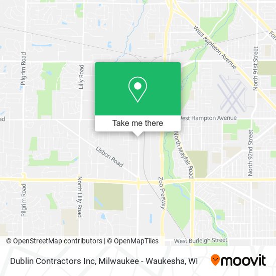 Mapa de Dublin Contractors Inc