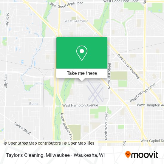Mapa de Taylor's Cleaning