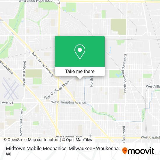 Mapa de Midtown Mobile Mechanics