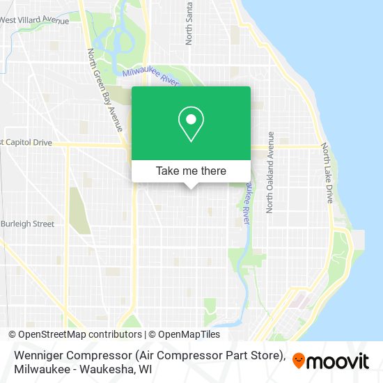 Mapa de Wenniger Compressor (Air Compressor Part Store)