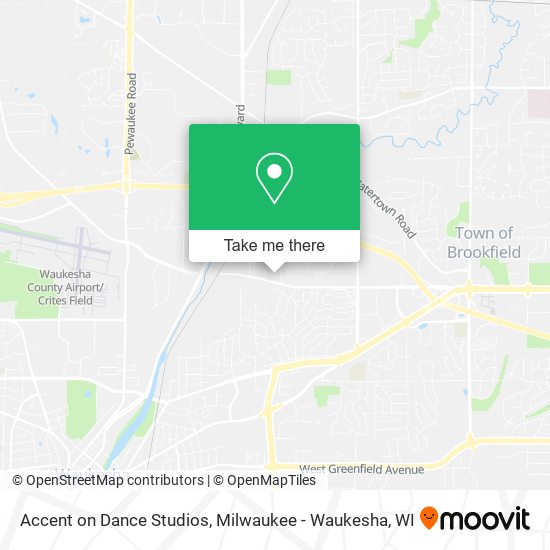 Accent on Dance Studios map