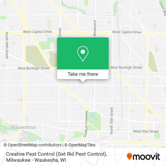 Creative Pest Control (Get Rid Pest Control) map