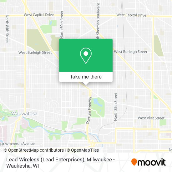 Lead Wireless (Lead Enterprises) map