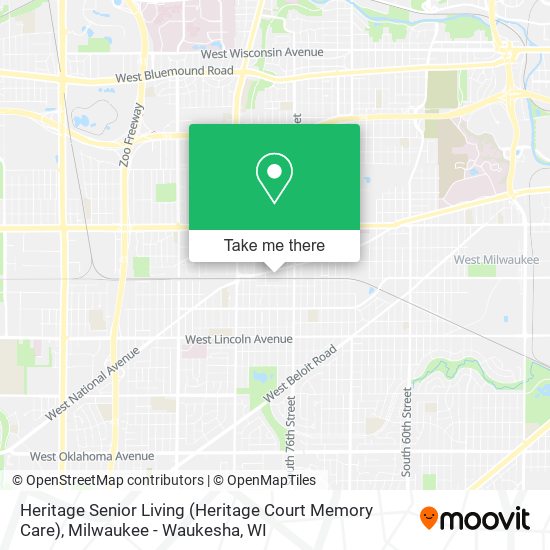 Mapa de Heritage Senior Living (Heritage Court Memory Care)