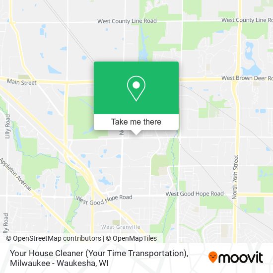Mapa de Your House Cleaner (Your Time Transportation)